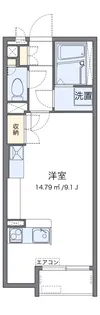 レオネクストガルデニア【2階】の間取り