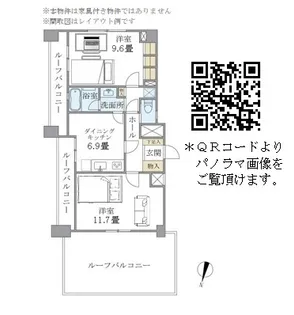 北品川アパートメント【9階】の間取り