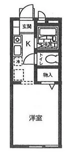 フィオーレ南太田【101号室号室】の間取り