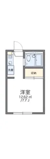 レオパレス玉美第2【2階】の間取り