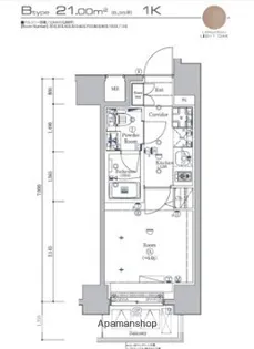 シーフォルム関内【10階】の間取り