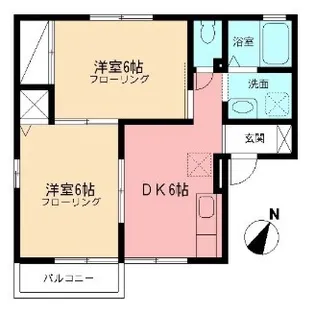 ソワメゾン【2階】の間取り