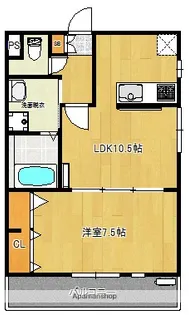メゾン イグレック【2階】の間取り