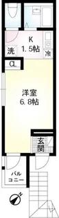 エルム生麦 B棟【2階】の間取り