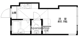 プライムテラス日吉【1階】の間取り