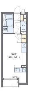 ミランダラウレア湘南【1階】の間取り