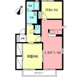 ジョイハウス【1階】の間取り