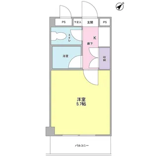 リベルテ【2階】の間取り