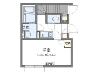クレイノ藤【1階】の間取り
