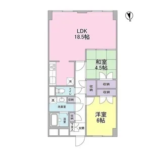 ラ・コスタ壱番館【8階】の間取り