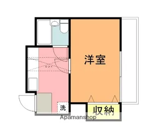 ドルフ鶴巻NO.16【2階】の間取り