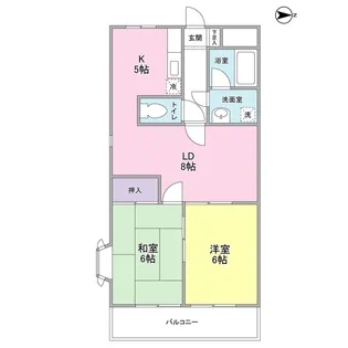 リヴェール青山【3階】の間取り