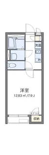 クレイノアザレア【1階】の間取り