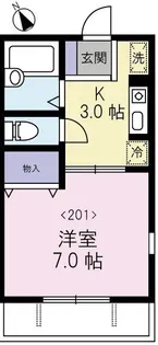 セリシエール日吉【2階】の間取り