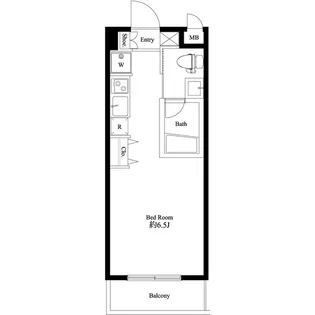 エフパークレジデンス妙蓮寺【2階】の間取り