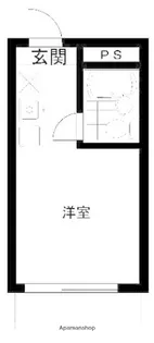 メゾン・ド・オルネ【105号室】の間取り