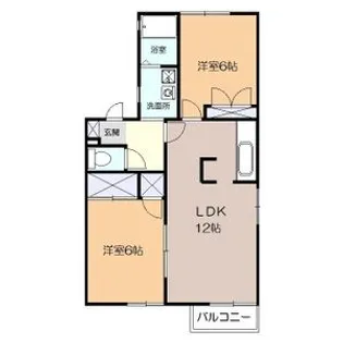 ベルパーク【203号室】の間取り