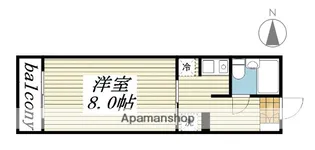 メゾン・ド・クラルテ【2階】の間取り
