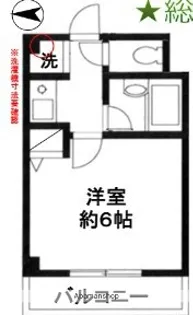 KSGマリーンオークラNO.15【2階】の間取り