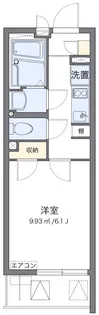 クレイノうたり【3階】の間取り