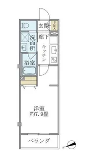 ブリスたまプラーザ【3階】の間取り