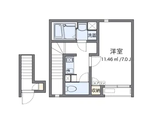 クレイノMAY【2階】の間取り