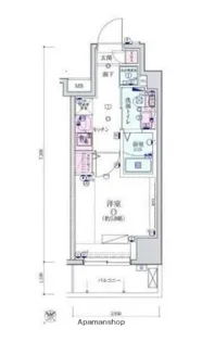 リヴシティ横濱宮元町【5階】の間取り