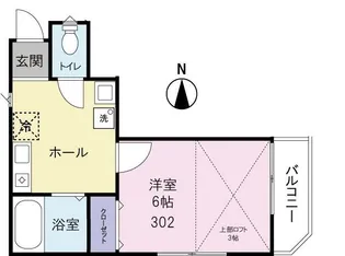ベルカレッジ【3階】の間取り