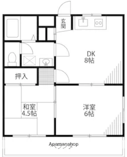 フォーリスト21【3階】の間取り