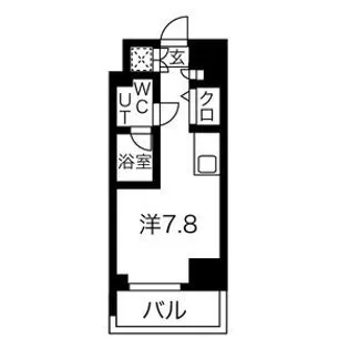 スパシエロッサ横浜吉野町【11階】の間取り