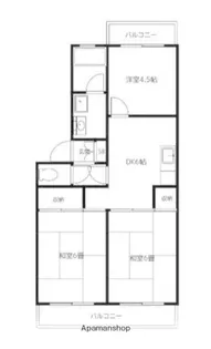 カーサクレモナ【1階】の間取り