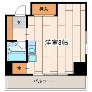 神奈川県藤沢市片瀬海岸1丁目【マンション】の間取り