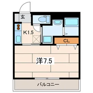 マ・メゾン大倉山【2階】の間取り