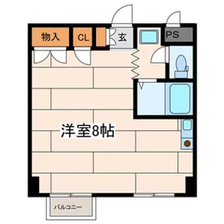 カメリアハイム【1階】の間取り