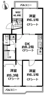 プレステージ本郷台【2階】の間取り
