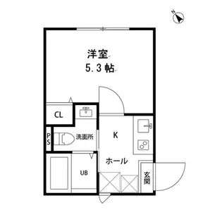 チャーリーズハウス北久里浜【2階】の間取り