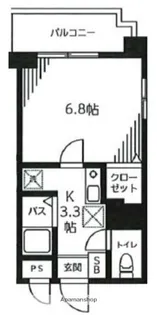 ビクトリュー仲町台【3階】の間取り