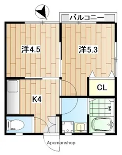 ガジュマル【1階】の間取り