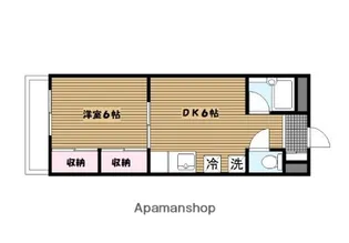 CRANEYOKOHAMA【3階】の間取り