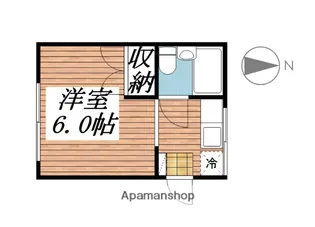 ホワイトハウスⅡ【2階】の間取り
