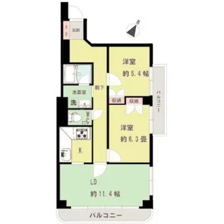 アドウィンハイム池上【3階】の間取り