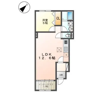 エクセレントYKⅡ【1階】の間取り