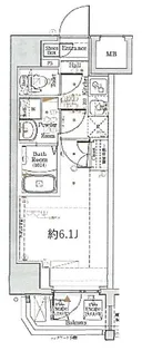 阪東橋KNOTS【5階】の間取り