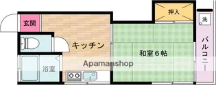 前田荘【2階】の間取り