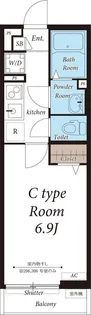 リブリ・大船Ⅲ【3階】の間取り