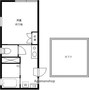 G・Aヒルズ阪東橋【2階】の間取り
