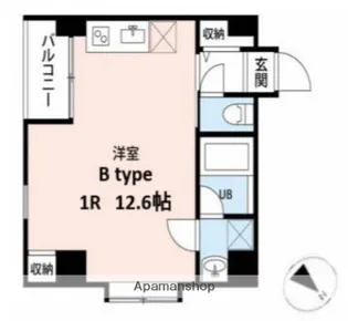 OMORI【4階】の間取り