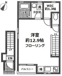 エースコート【2階】の間取り