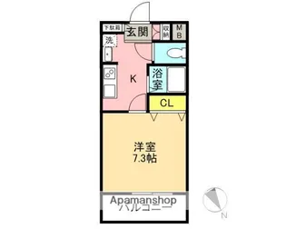 LA・LA【6階】の間取り