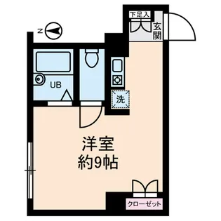 東京都大田区中央8丁目【マンション】の間取り